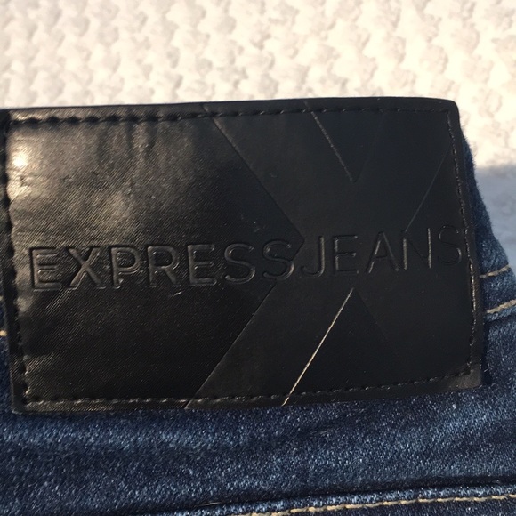 🌸4/15$ Express Jeans bootcut size 3/4 - Picture 6 of 16